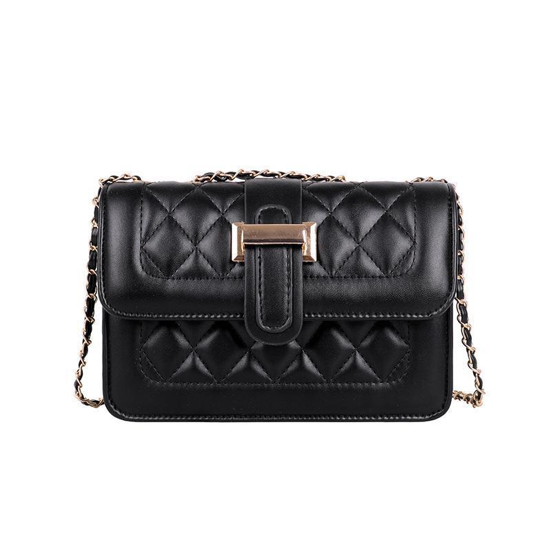 Fashion Chain Crossbody Casual Texture Handbag Shoulder Bag